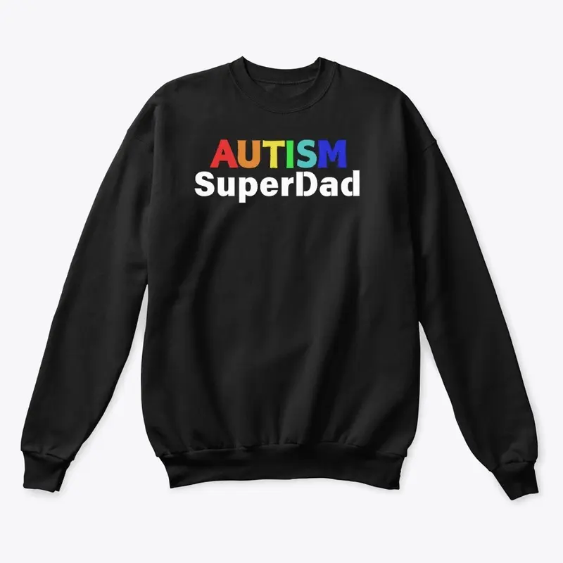 Autism Superdad (White)