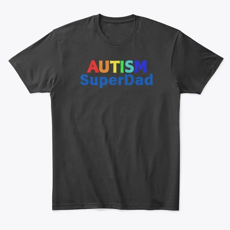 Autism Superdad (Blue)