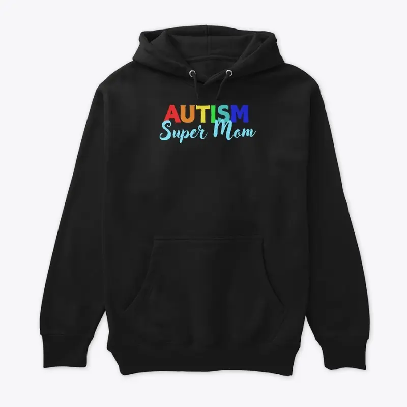 Autism Super Mom Blue