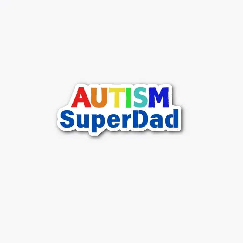 Autism Superdad (Blue)