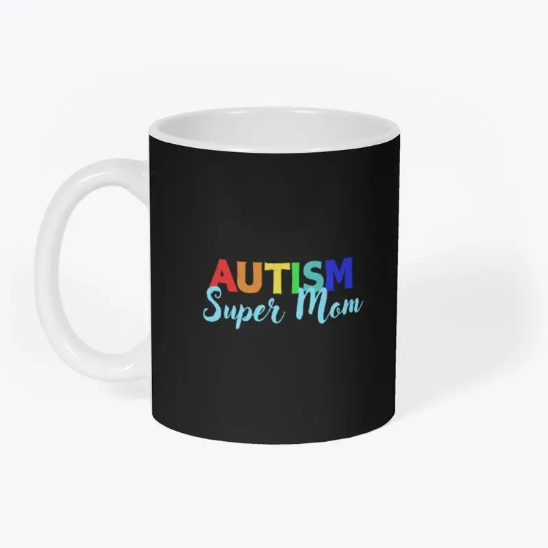 Autism Super Mom Blue