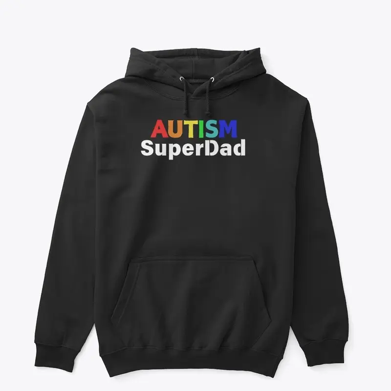 Autism Superdad (White)