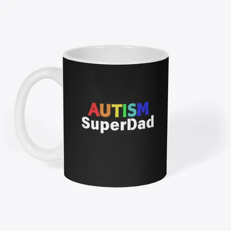 Autism Superdad (White)