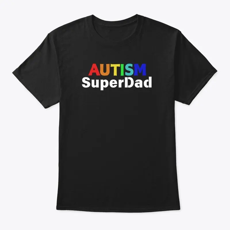 Autism Superdad (White)