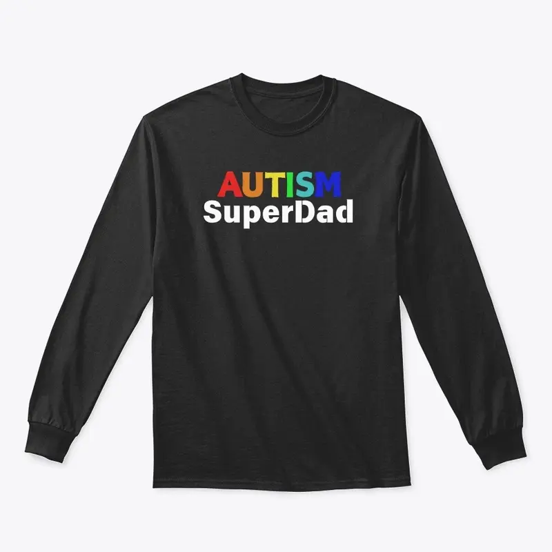 Autism Superdad (White)