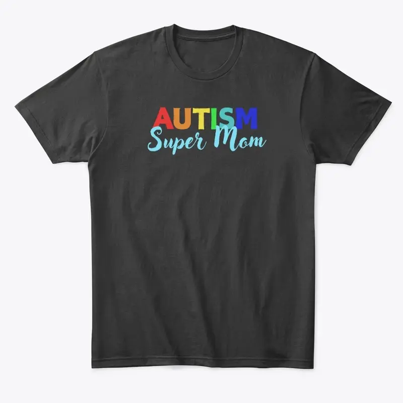 Autism Super Mom Blue