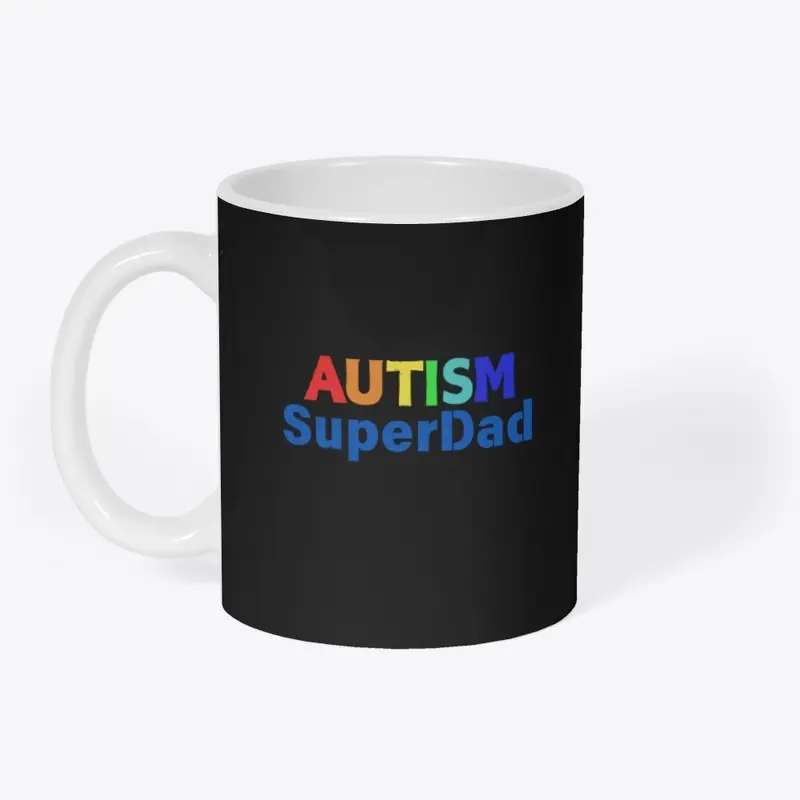 Autism Superdad (Blue)