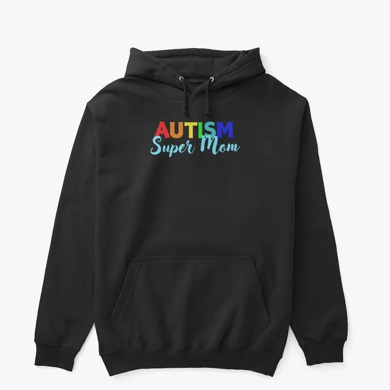 Autism Super Mom Blue