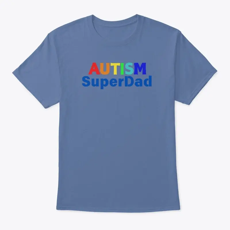 Autism Superdad (Blue)